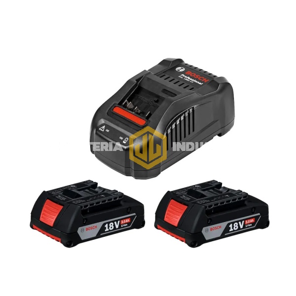Kit Bosch con 2 Baterías GBA 18V 4,0 Ah y 1 cargador GAL 188
