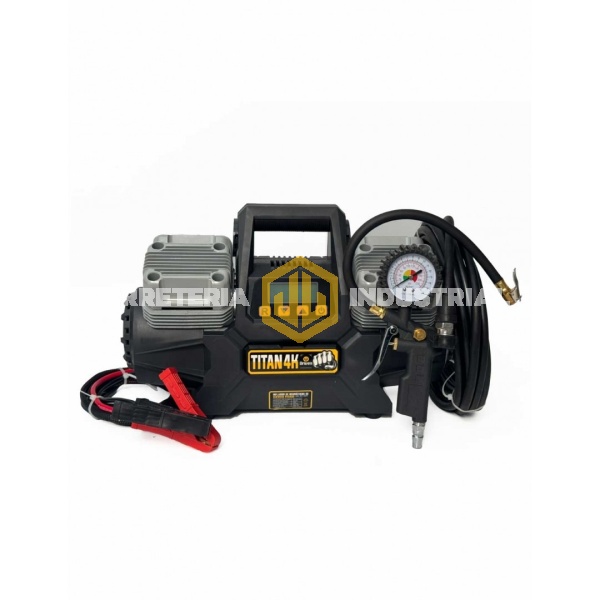 Compresor 12v Driven Cuatro Cilindros Titan