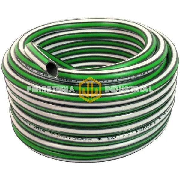 Manguera Riego Tricolor 1 X 50M