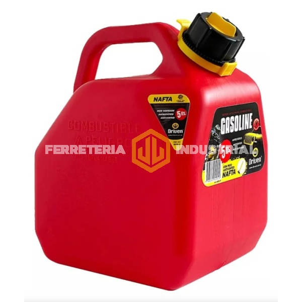 BID&Oacute;N PARA COMBUSTIBLE 5LTS ROJO