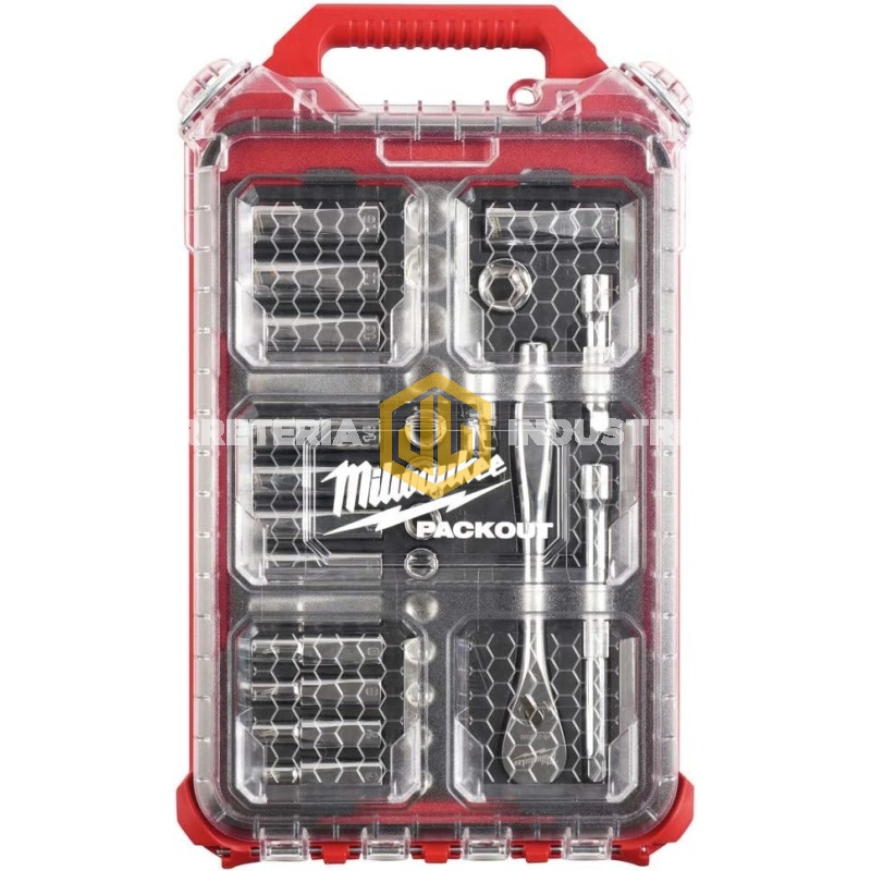 Juego De Bocallaves Enc 3/8 32 Piezas Milwaukee 4822-9482