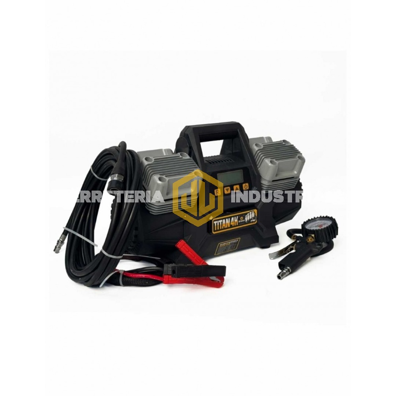 Compresor 12v Driven Cuatro Cilindros Titan