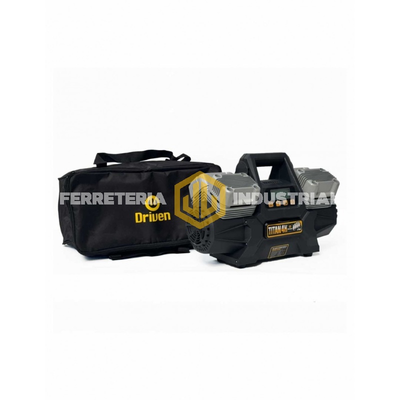 Compresor 12v Driven Cuatro Cilindros Titan