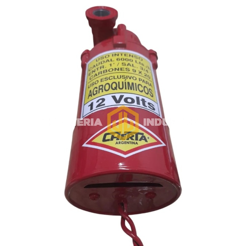 ELECTROBOMBA CHERTA  600 LT PARA AGROQUIMICOS