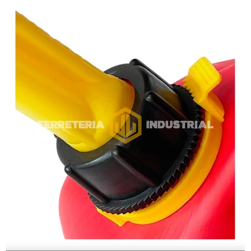 BIDÓN PARA COMBUSTIBLE 5LTS ROJO